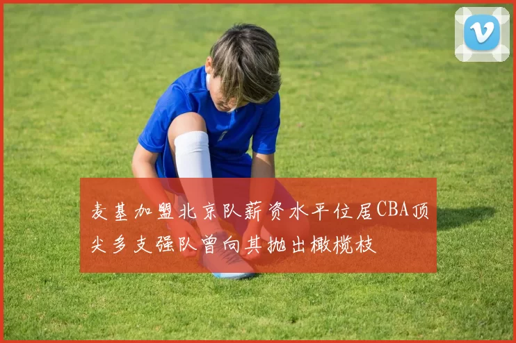 麦基加盟北京队薪资水平位居CBA顶尖多支强队曾向其抛出橄榄枝